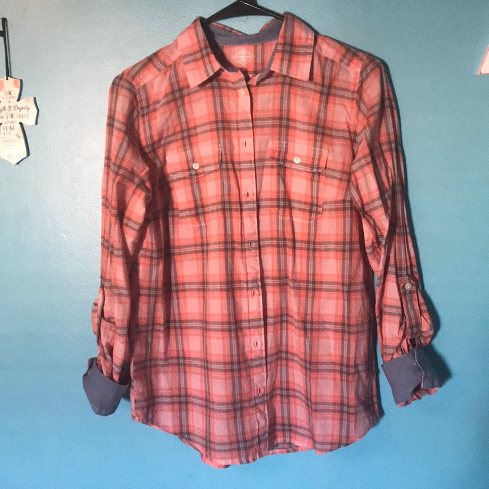 St Johns Bay Salmon Flannel